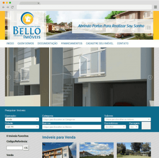 Site Bello Imóveis Irati