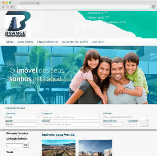 Site Brange Imobiliária