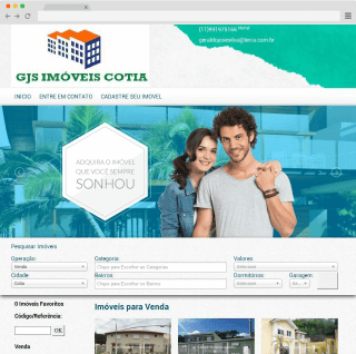 Site Gjs Corretor