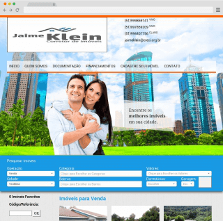 Site Jaime Klein Imóveis