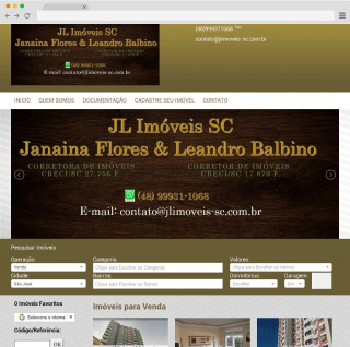 Site Jlimoveis-sc