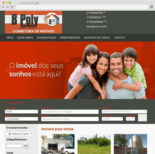 Site Poly Imóveis