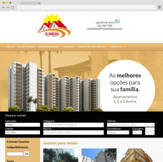 Site Sol Imobiliária